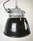 Industrial Explosion Proof Lamp with Black Enameled Shade from Elektrosvit, 1970s 9