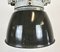 Industrial Explosion Proof Lamp with Black Enameled Shade from Elektrosvit, 1970s 4