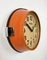 Horloge Murale Vintage Orange Marine de Seiko, 1970s 4
