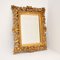 Specchio vittoriano in legno dorato, Immagine 2