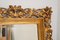 Viktorianischer Spiegel aus vergoldetem Holz 4