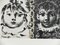 Pablo Picasso, Paloma et Claude, 20° secolo, Litografia originale, Incorniciato, Immagine 4