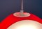 Space Age UFO Pendant Lamp attributed to Luigi Colani, 1970s 12