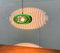 Space Age UFO Pendant Lamp attributed to Luigi Colani, 1970s 17