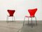 Model 3107 Chairs by Arne Jacobsen for Fritz Hansen, Denmark, 1997, Set of 4 4