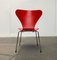Model 3107 Chairs by Arne Jacobsen for Fritz Hansen, Denmark, 1997, Set of 4, Image 16