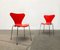 Model 3107 Chairs by Arne Jacobsen for Fritz Hansen, Denmark, 1997, Set of 2 20