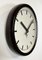 Industrial Bakelite Factory Wall Clock from Pragotron, 1970s, Image 4