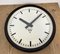 Industrial Bakelite Factory Wall Clock from Pragotron, 1970s, Image 11