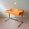 Orix Desk in Plastic and Steel by V. Parigi & N. Prina for Molteni, Italy, 1970s, Image 3