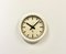 Beige Industrial Factory Wall Clock from Siemens, 1950s 2