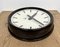 Industrial Bakelite Factory Wall Clock from Pragotron, 1960s, Image 12