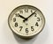 Large Industrial Grey Factory Wall Clock from Pragotron, 1950s 6