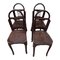 Art Deco Chairs, 1920, Set of 4 2