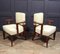 French Art Deco Leather and Macassar Ebony Chairs, 1920s, Set of 2, Image 11