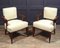 French Art Deco Leather and Macassar Ebony Chairs, 1920s, Set of 2 9