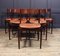 Italian Rosewood Dining Chairs by Frattini, 1960s, Set of 6, Image 4