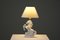 Cabor Horse Tischlampe aus weißer Keramik, Frankreich, 1980er 5