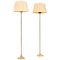 Model G-50 Floor Lamps attributed to Hans-Agne Jakobsson Ab, 1950s, Set of 2 1