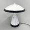 Italian Mushroom Vetri Murano Glass Table Lamp attributed to Zonca, 1980s 2