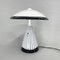Italian Mushroom Vetri Murano Glass Table Lamp attributed to Zonca, 1980s 3