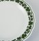 Meissen Hand-Painted Porcelai Green Ivy Vine Plates, 1940s, Set of 6, Image 3