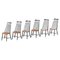 Scandinavian Chairs in Beechwoodby Ilmari Tapiovaara, 1960, Set of 6 1