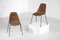Stühle aus Korbgeflecht aus Rattan & Metall von Gian Franco Legler, 1960, 2er Set 5