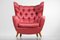 Large Italian G695 Armchair by Melchiorre Bega, 1950s, Image 5