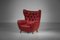 Large Italian G695 Armchair by Melchiorre Bega, 1950s, Image 16