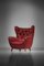 Large Italian G695 Armchair by Melchiorre Bega, 1950s 17