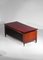 Large Italian G725 Desk in Wood and Glass by Vittorio Dassi, 1960s, Image 13