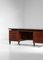 Large Italian G725 Desk in Wood and Glass by Vittorio Dassi, 1960s 18