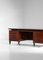 Large Italian G725 Desk in Wood and Glass by Vittorio Dassi, 1960s, Image 18