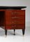 Large Italian G725 Desk in Wood and Glass by Vittorio Dassi, 1960s 12