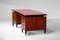 Large Italian G725 Desk in Wood and Glass by Vittorio Dassi, 1960s, Image 9