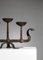 Large G507 Candelabra in Wrought Iron, 1930s 10