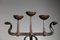 Large G507 Candelabra in Wrought Iron, 1930s 6