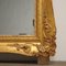 Specchio grande in legno dorato e tavoletta, Immagine 9