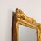 Large Mirror in Golden Wood and Tablet 10