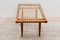 Mesa de centro de teca y cuerda atribuida a Georges Tigien, para Pradera, años 50, Francia, Imagen 5