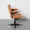 Leather Gispen Desk Chair from Cordemeyer, 1970s 6