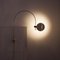 Coupé Wall Arc Lamp attributed to Joe Colombo for O-Luce, 1960s, Image 2