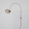 Coupé Wall Arc Lamp attributed to Joe Colombo for O-Luce, 1960s 5