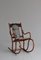 Art Nouveau Rocking Chair attributed to Gustav Siegel for Jacob & Josef Kohn, Austria, 1904 3