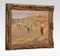 Mediterranean City, 1920s, Oil on Panel, Framed, Image 4