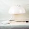 White Serpente Table Lamp attributed to Elio Martinelli for Martinelli Luce, Italy, 1960s 4