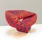 F582 Ribbon Chair by Pierre Paulin and Jack Lenor Larsen Fabrics for Artifort, 1970s 2