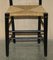 Chaises d'Appoint Antiques en Noirci, Set de 2 16