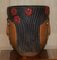Vintage Mexican Folk Art Terracotta Pots, 1960s, Set of 2 16